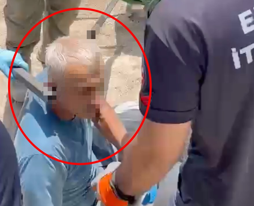 50 yaşındaki Erkan'ın başına demir saplandı