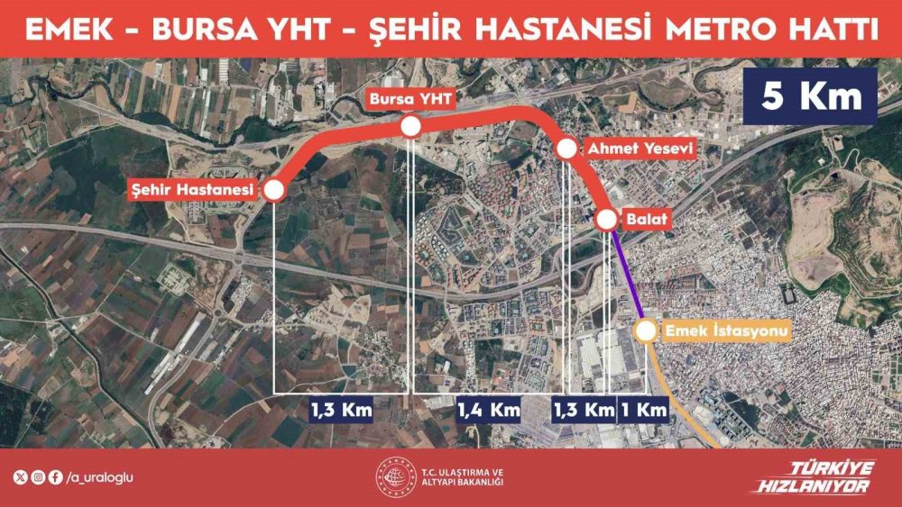 Bursa’ya ulaşımda büyük hamle! Hızlı tren ve metro için tarih verildi