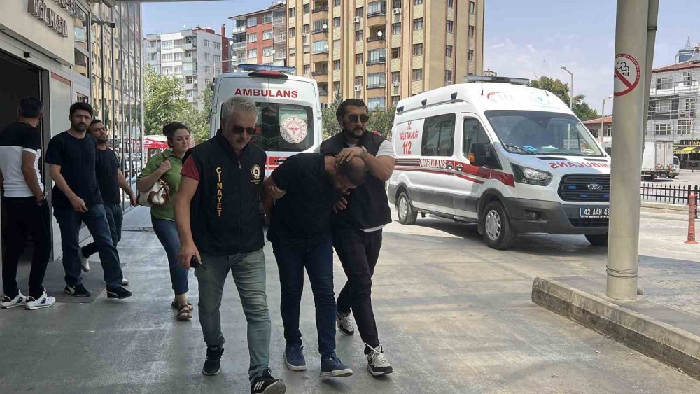 Konya merkezde olay... Balkondan ateş açtı, belediye işçisi gözünü kaybetti