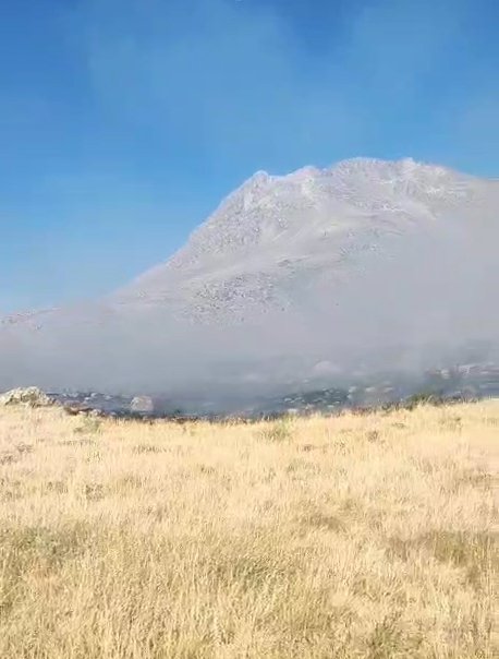 Konya'nın komşu ilinde orman yangını