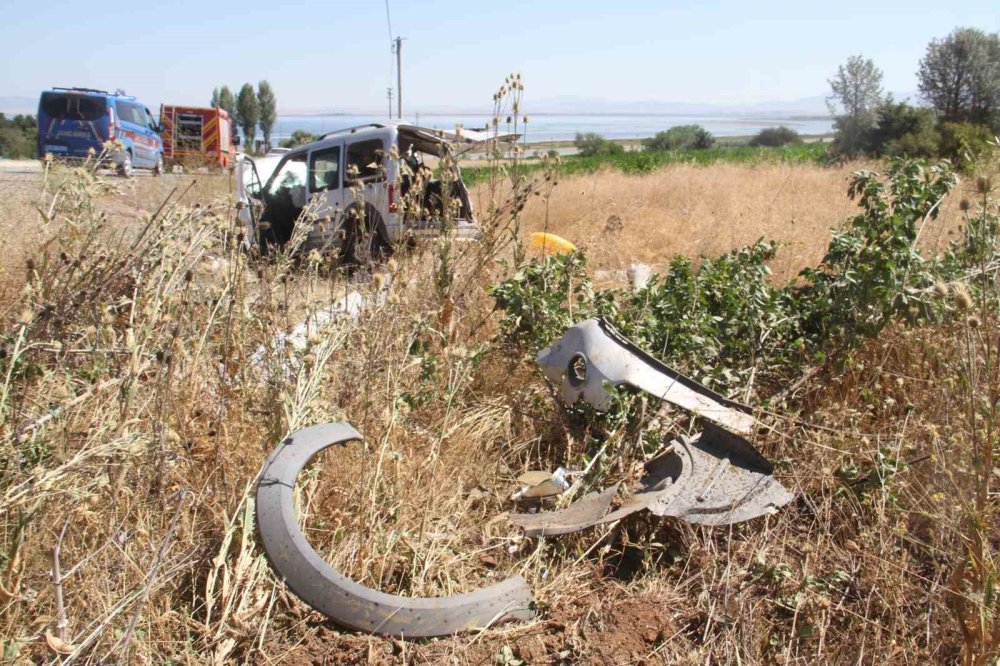 Konya'da feci kaza! 5 yaralı