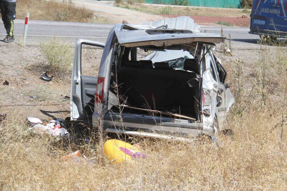 Konya'da feci kaza! 5 yaralı