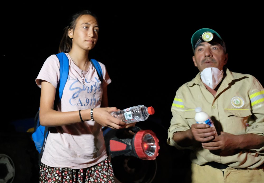 Karaman'daki orman yangını kontrol altında