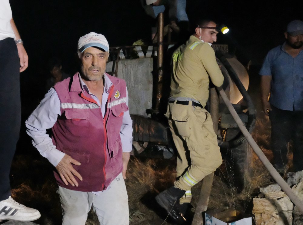 Karaman'daki orman yangını kontrol altında