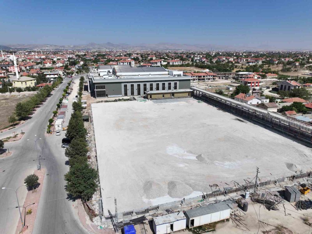 Çalışmalar son aşamaya geldi... Karatay’a dev spor kompleksi