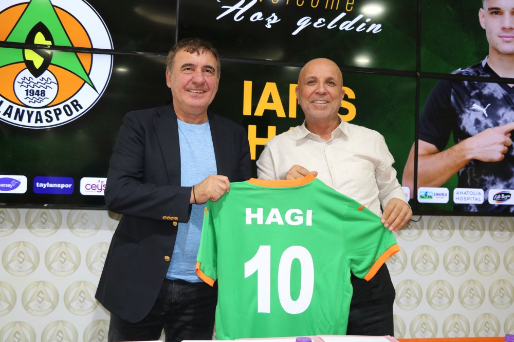 Alanyaspor, Hagi ile sözleşme imzaladı