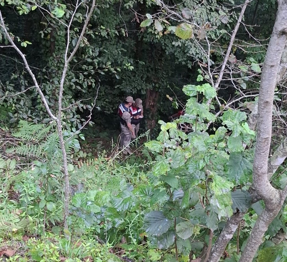 Feci kaza: Uçuruma yuvarlanan patpatın altında can verdi