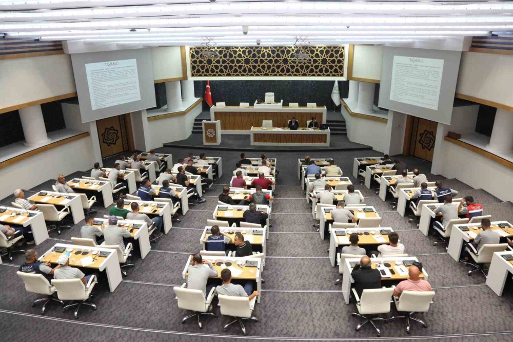 Meram Belediyesinden personele tehlikeli madde eğitimi