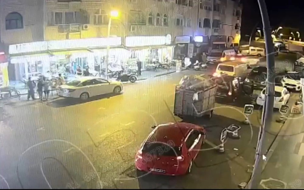 Kazaya karışan sürücünün kaçarken çarptığı pazarcı öldü