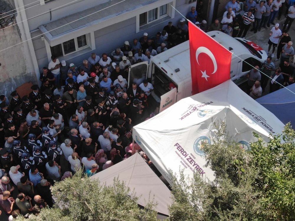 Kaza şehidi uzman çavuş, son yolculuğuna uğurlandı