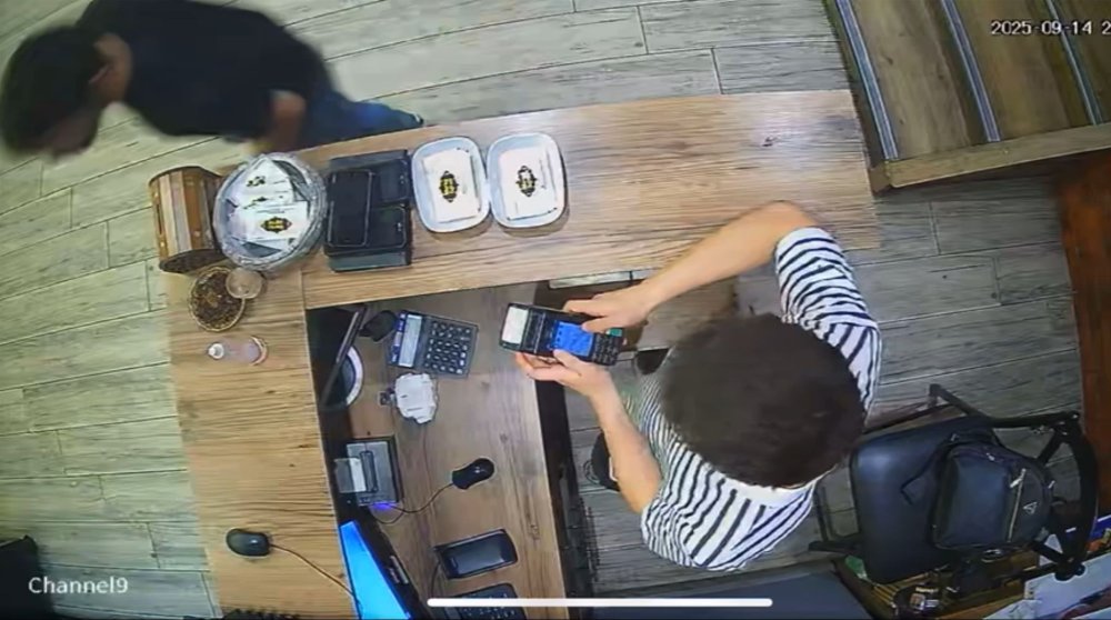 Hesabı ödemeden kaçıp, marketten de sigara çaldı