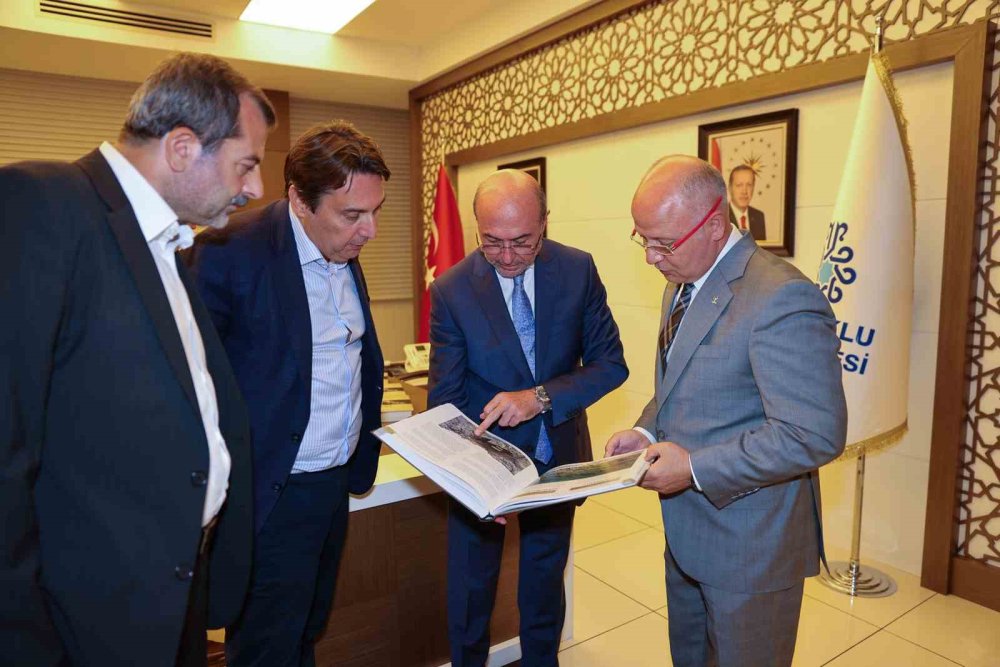 Başkan Pekyatırmacı Bursa’dan gelen heyete Selçuklu’yu anlattı