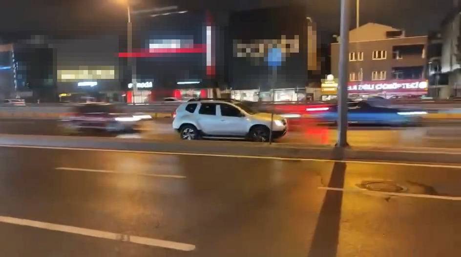 Metrelerce ters yönde geri sürdü