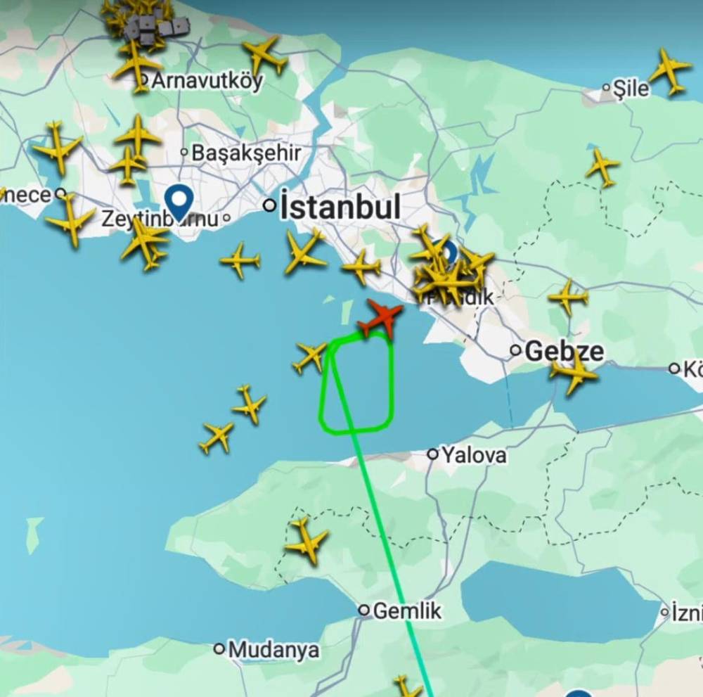 Uçaklara deprem uyarısı