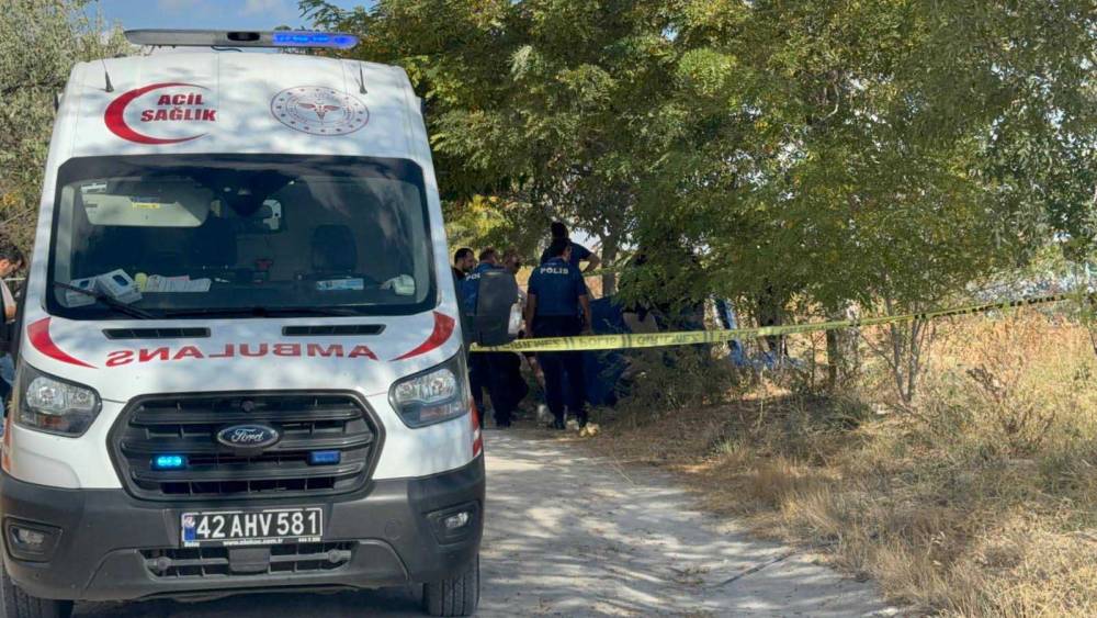 Konya merkezde yol kenarında bir gencin cesedi bulundu