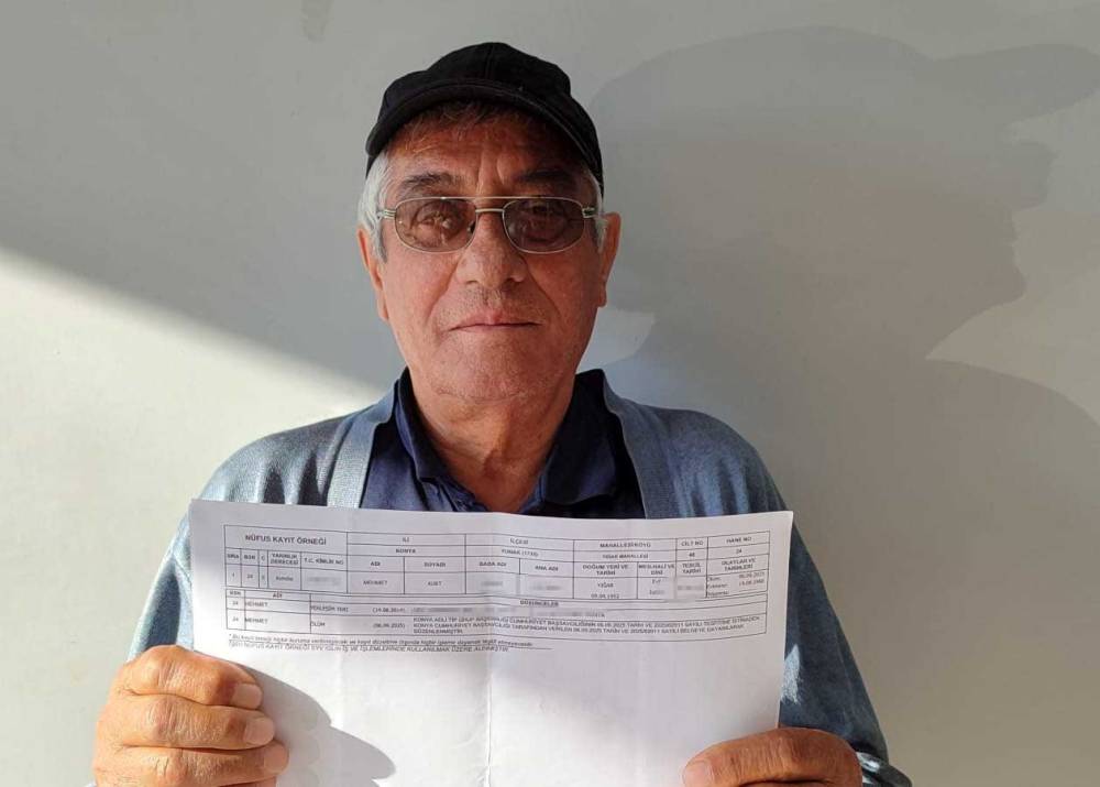 Konya'da akılmaz olay! Ne öldü ne de yaşıyor