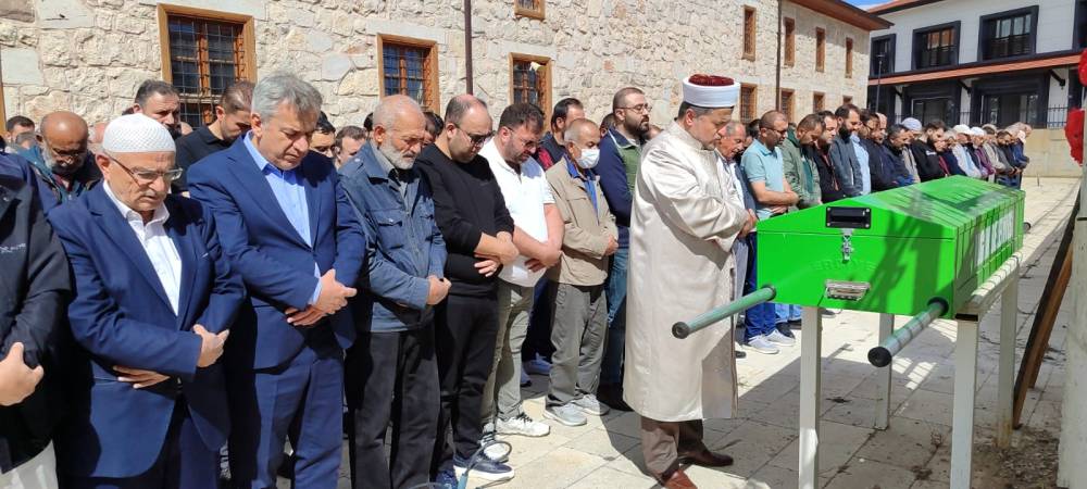 Konya'daki öğretmene acı veda!