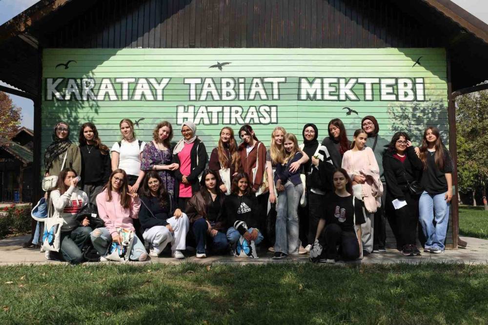 Karatay Tabiat Mektebi öğrencileri ağırladı