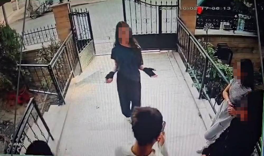 Konya'da akran zorbalığı güvenlik kamerasına yansıdı