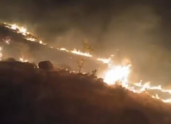 Konya'da korkutan yangın!