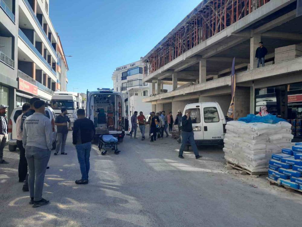 Konya'da 20 yaşındaki genç inşaattan düştü