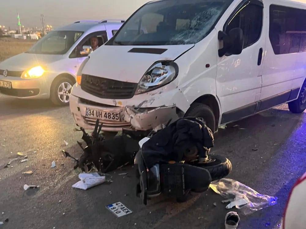 Motosikletli 19 yaşındaki genç kazada öldü