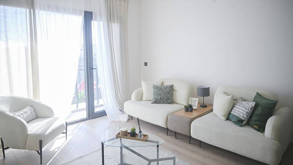 Yüzyılın Konut Projesi'nde örnek konutlar görüntülendi