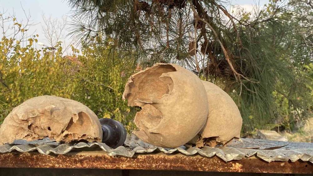 Belediye ekiplerinin kazı çalışması sırasında insan kemikleri bulundu