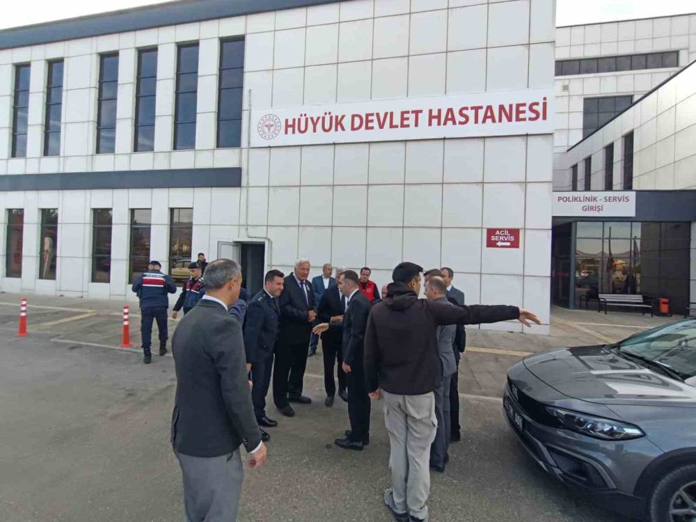 Konya'da törende fenalaşan Kıbrıs Gazisi hastaneye kaldırıldı