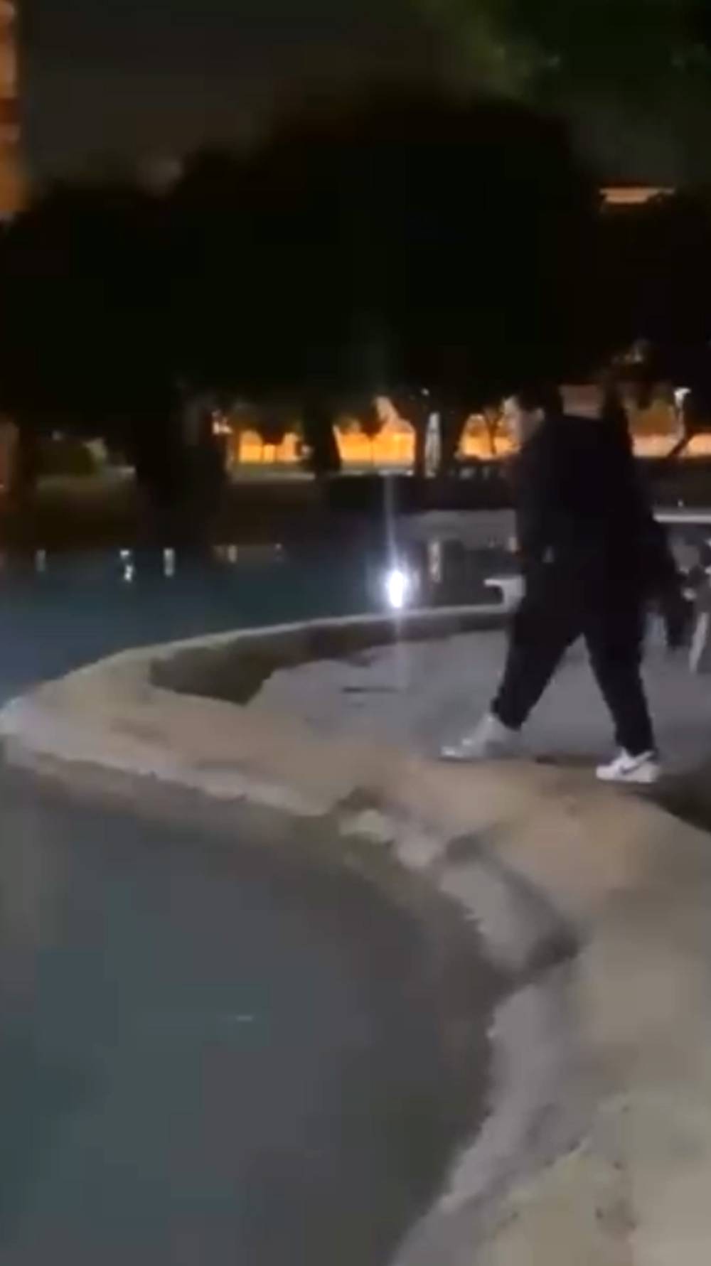 Sokak kedisini defalarca süs havuzuna attılar