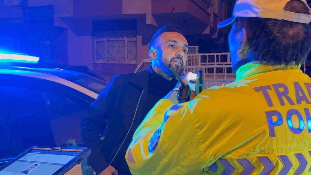 ‘Dur’ ihtarına uymayan alkollü sürücünün rahatlığı pes dedirtti