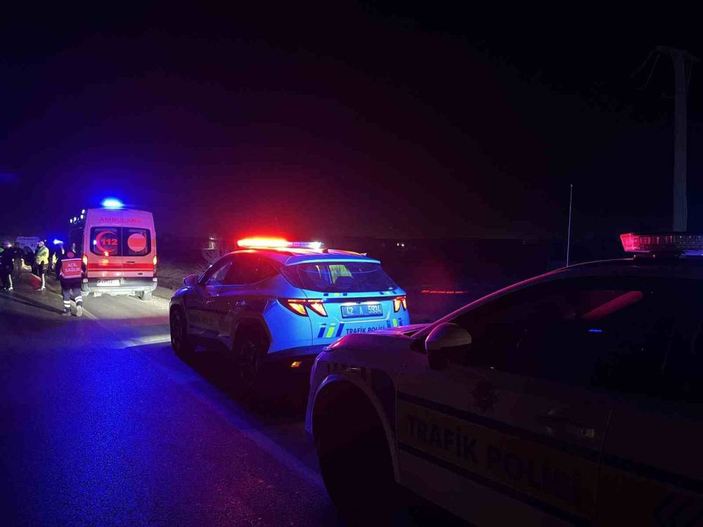 Konya merkezde kaza! Hastane personeli hayatını kaybetti, 3 yaralı