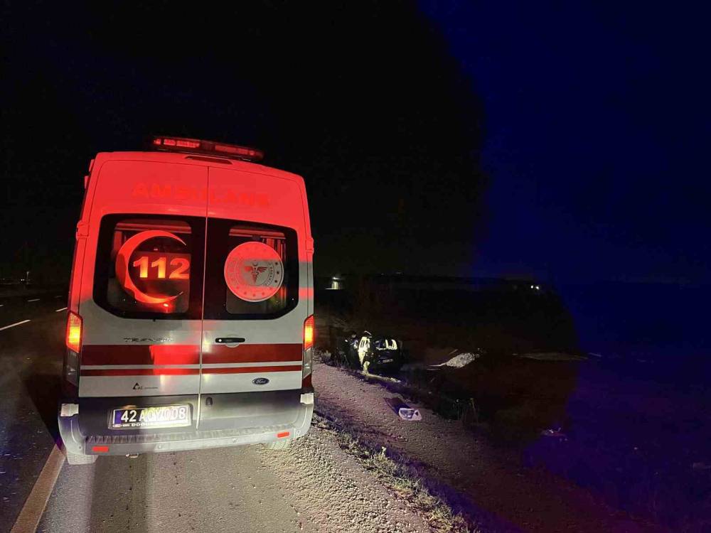 Konya merkezde kaza! Hastane personeli hayatını kaybetti, 3 yaralı