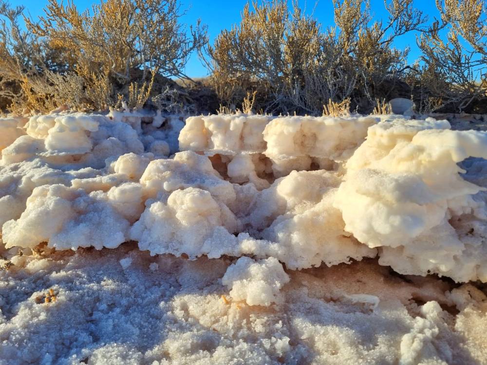 Tuz Gölü'nde tuz kütleleri ilgi odağı haline geldi