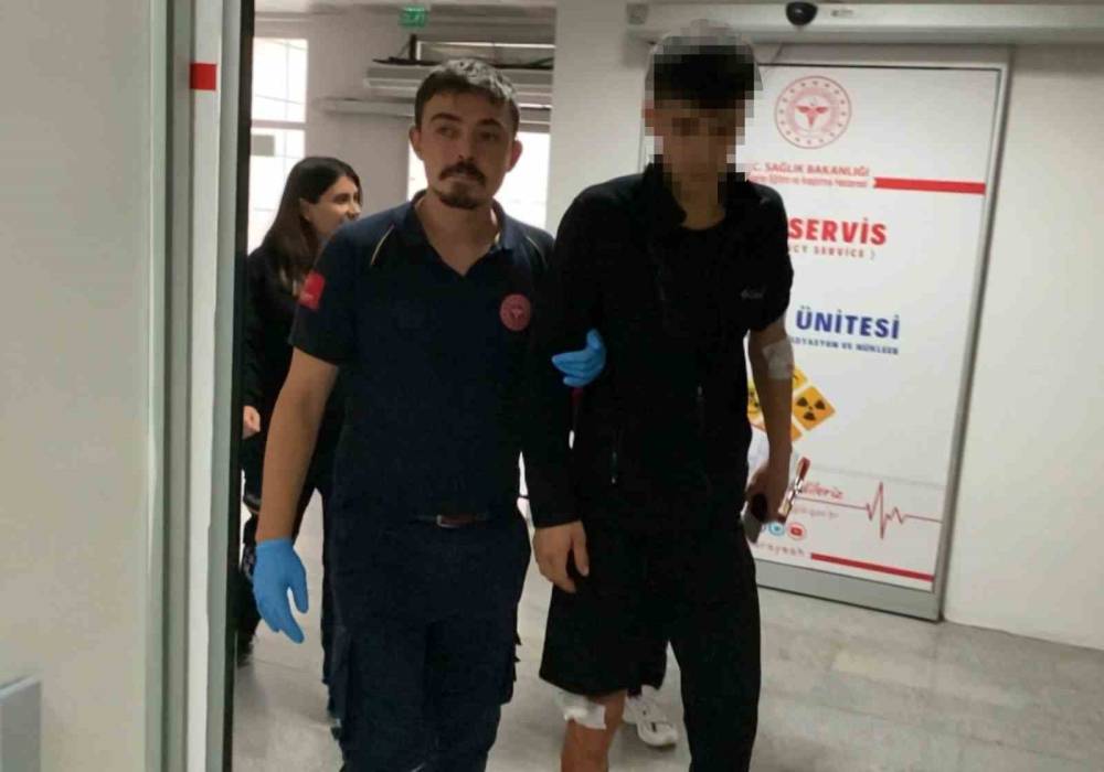 Gençlerin yan baktın kavgasında kan aktı!