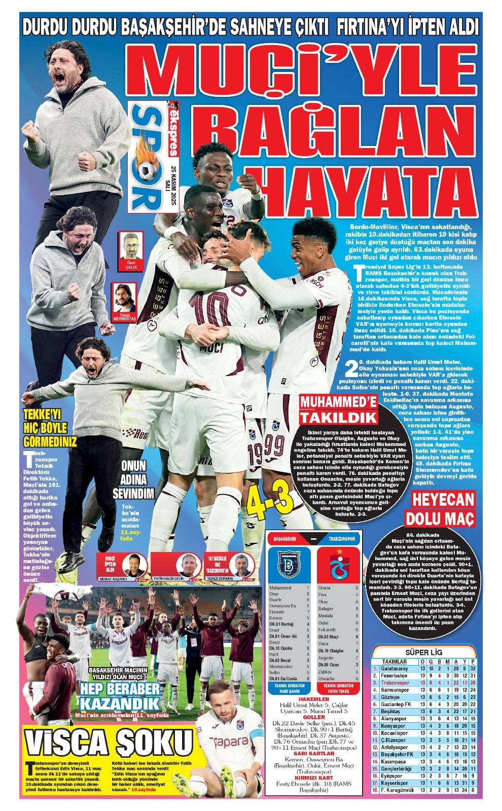 Geri dönüşün adı Trabzonspor... Muçi'yle bağlan hayata