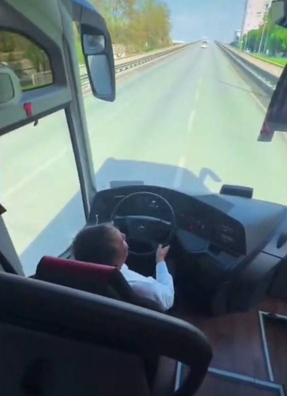 Konya yolunda şoförden akılalmaz hareket!