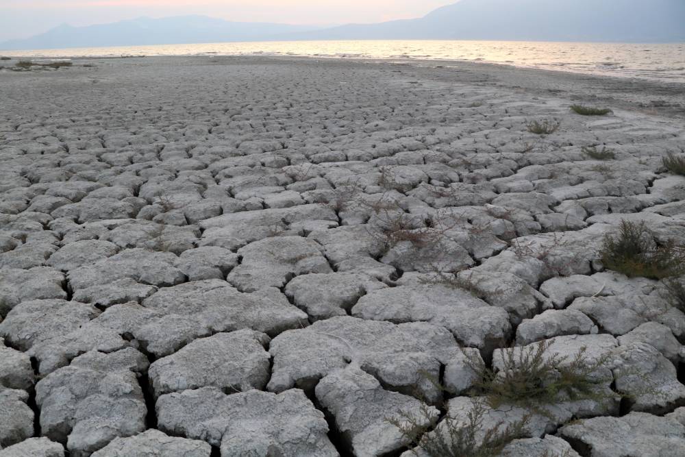 Burdur Gölü 55 yılda 21,3 metre çekildi
