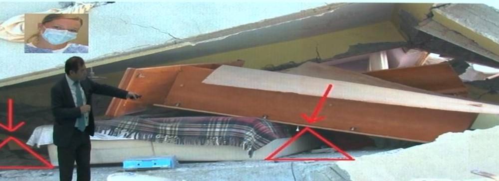 "Deprem çantanıza tuz ve streç film koyun"