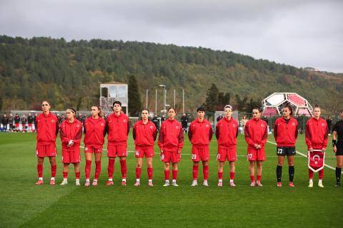 A Milli Kadın Futbol Takımı, Arnavutluk'u 2-0 mağlup etti