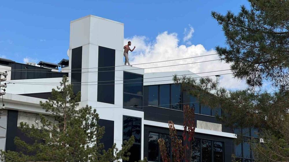 Konya merkezde intihar girişimi!