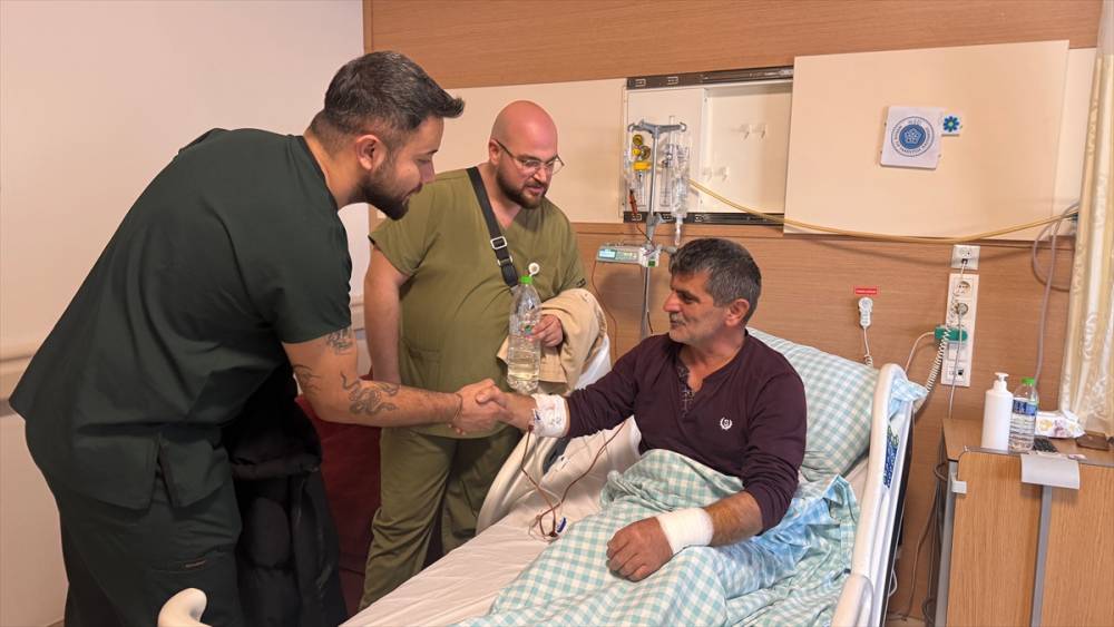 Konya'daki hastanede anında müdahale hayat kurtardı