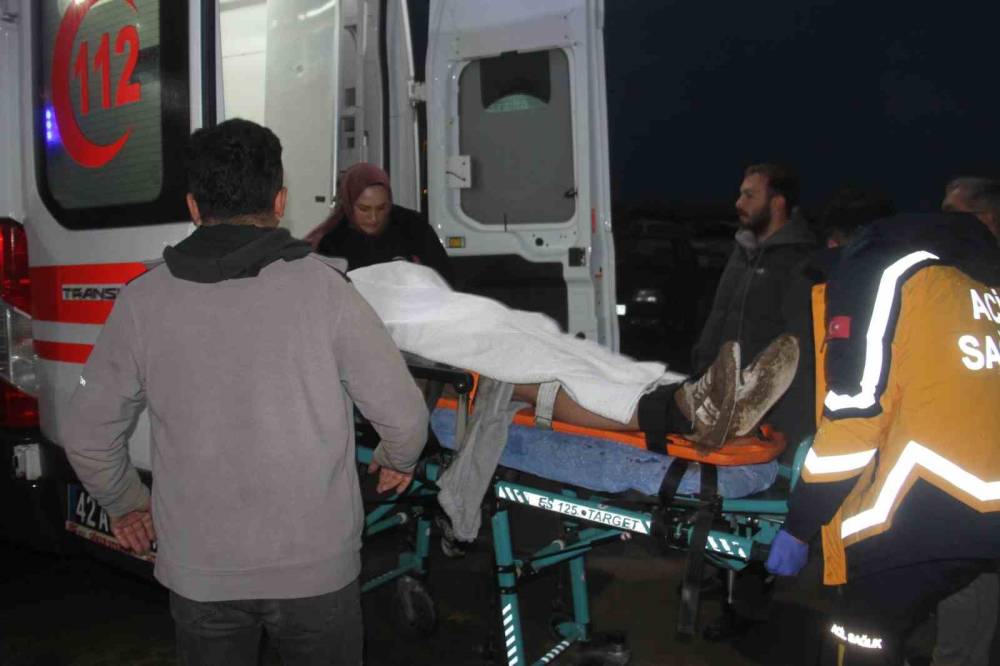 Konya'da yağışlı hava bilançosu... 10 kişi yaralandı