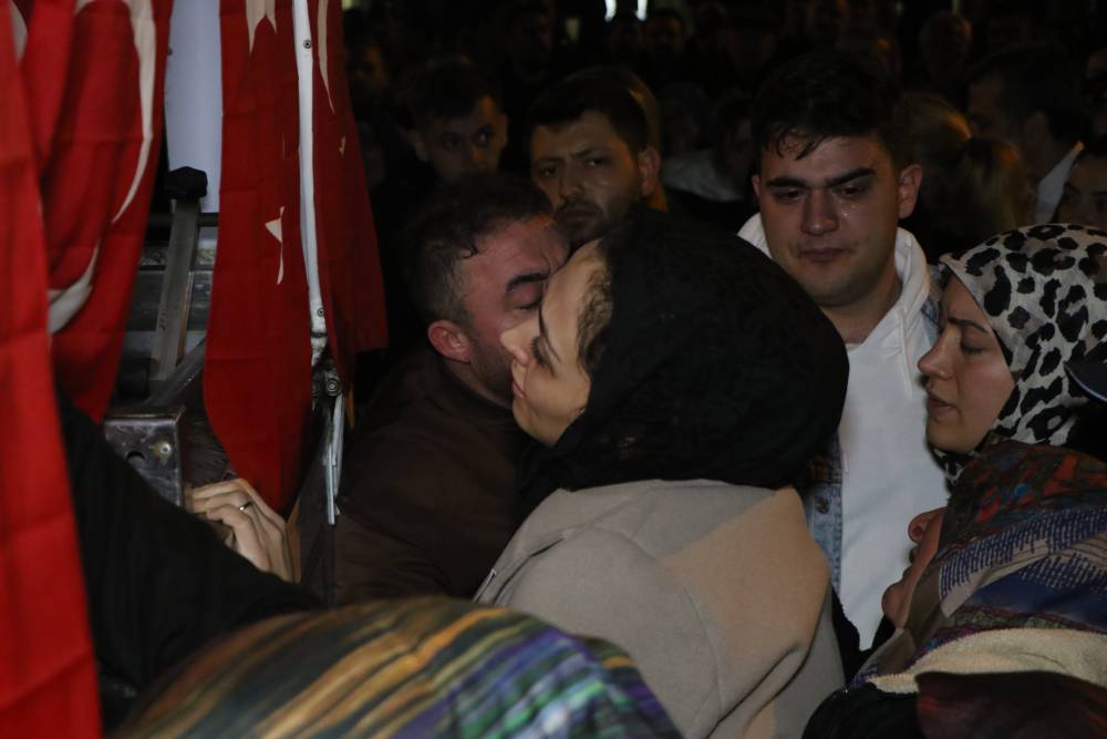 Şehit polis memurunun cenazesi, Samsun’a getirildi