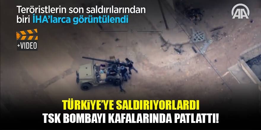 Sivil teröristler saldırdı bombayla havaya uçurduk