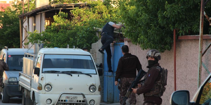 Konya'da DEAŞ operasyonu: 9 gözaltı