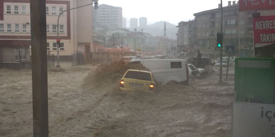 Ankara'da sel felaketi