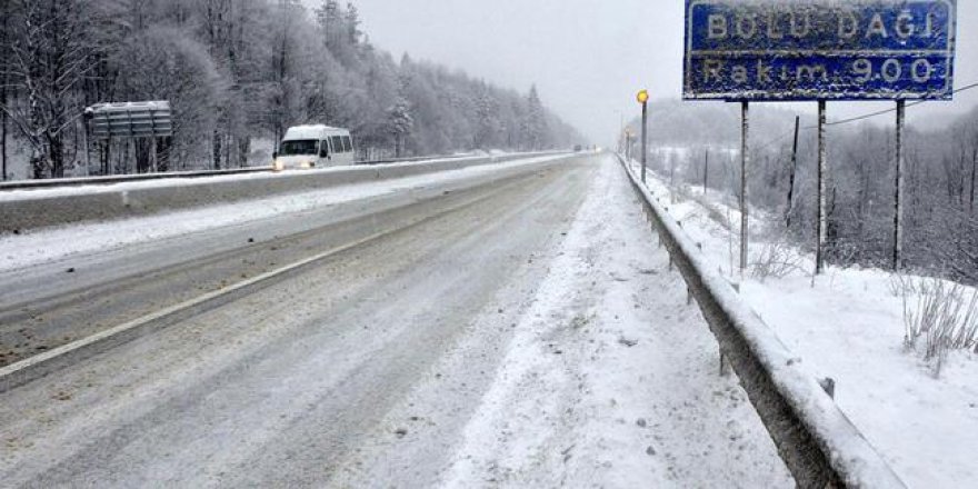 Bolu Dağı geçişi ulaşıma açıldı