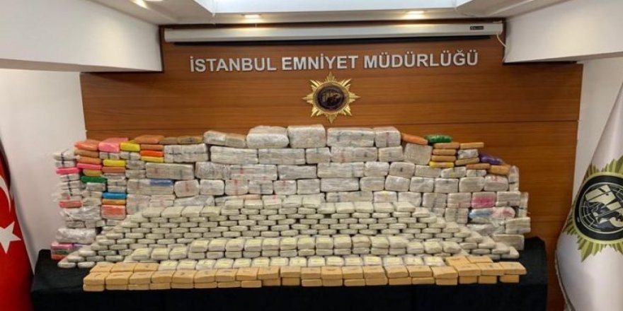 İstanbul'da 850 kilogram eroin ele geçirildi