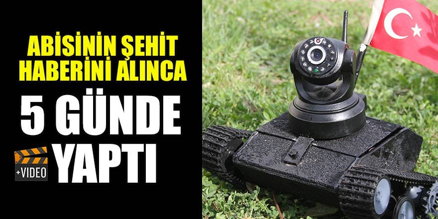 Abisinin şehit haberini alınca 5 günde yaptı